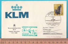 KLM  mit  DC 9,  MM SFV   LEIPZIG - AMSTERDAM  1969