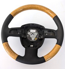 HOLZ LEDER Lenkrad Audi A3 8P