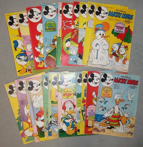 Micky maus 22x comic hefte - maus,