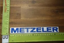 Alter Aufkleber Motorsport Rallye Motorrad Auto METZELER Reifen (UUE)