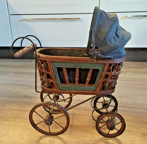 Vintage stubenwagen mit - vintage:,