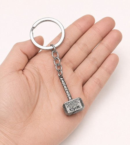 Mjölnir thor hammer keychain - thor,