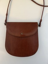 Assima Boho Vintage Ledertasche Crossbody Bag braun