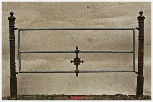 Gusseisen poller balustrade - gusseisen,