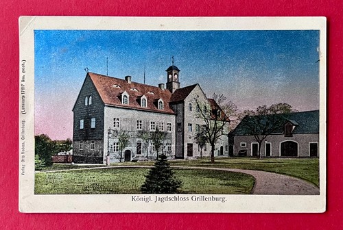 Luna grillenburg 1910 - ak, um