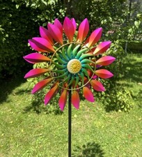 XL DOPPEL WINDRAD Metall Ø