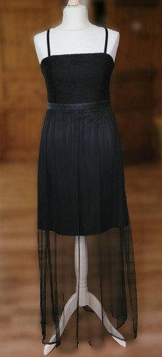 Abendkleid lang schwarz 38 - abendkleid,