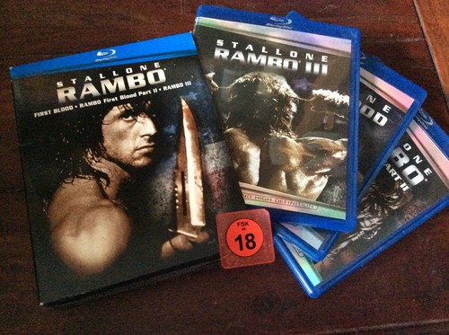 Rambo box set first blood - rambo,