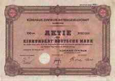 KÜHLHAUS Zentrum AG 1951 KHZ Hamburg Wilhelmsburg 100 DM Nordfrost Schortens