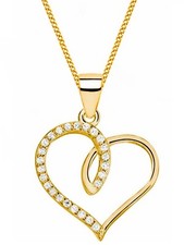 Halskette Gold Herz 925 18K