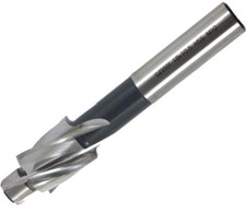 HSS Flachsenker mit festem Führungszapfen DIN 373, Made in Tschechien