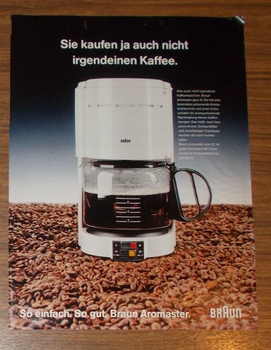 Seltene werbung vintage braun - werbung,