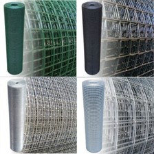 Drahtgitter Volierendraht Maschendraht 4-Eck Schweißgitter Drahtzaun 100cm