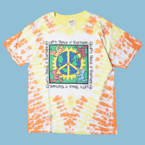 Vintage 90s let peace it - vintage,