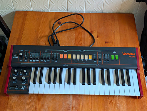 Behringer vc340 vocoder - behringer,