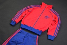 Adidas Training Anzug Vintage Yugoslavia 70er 80er Jump Suit Sport Kind 140 NEU