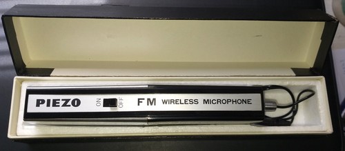 Piezo wireless microphone - wireless,