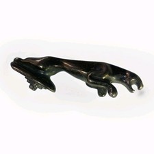 Jaguar Kühlerfigur 238gr Kupfer Cooper Skulptur Jaguar Leaper Motorhaube Emblem