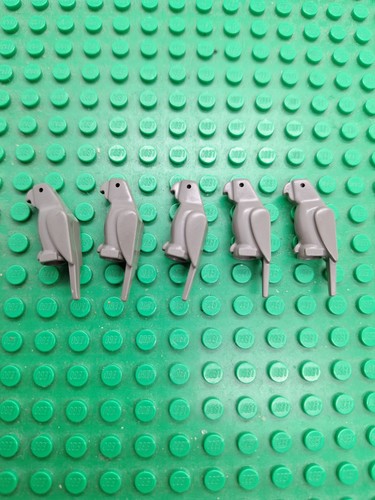 Lego tier papagei grau - tier,,