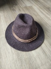 Filzhut Trachtenhut Hut Braun Gr. 55 Tracht Wiesn
