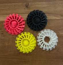 Simson Lüfterrad M53 M54 Tuning Star Schwalbe SR4 Gebläse - schwarz