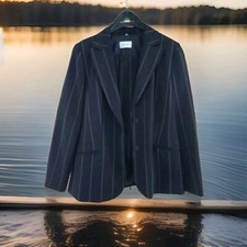 Biaggini Damen Hosenanzug, schwarz gestreift, Gr.38