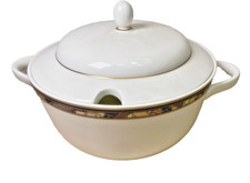 Hutschenreuther Concorde  Brocade Bone China Schüssel mit Deckel