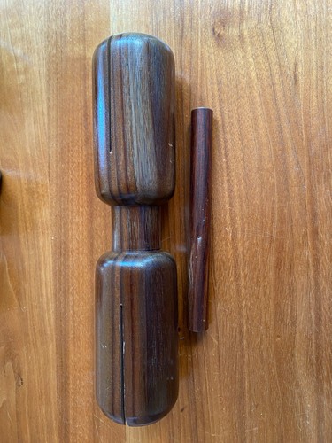 Holz schlitztrommel - 🥁, /