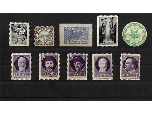 Reklamemarken werbemarken - 10,