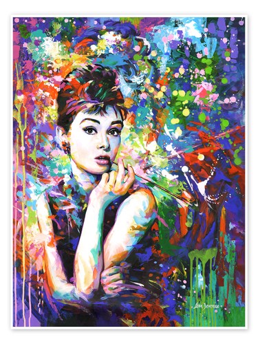 Poster audrey hepburn - audrey,