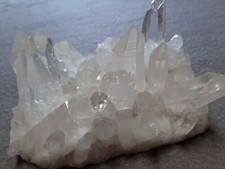 große Berg-Kristallstufe Cluster 886 Gramm unbehandelt Mineral Bergkristall