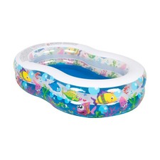 Aufblasbares Schwimmbad Garten Planschbecken Kinder Balkon Terrasse SUNCLUB