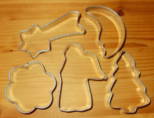 Ausstecher Klassisch Mond Komet Engel Tanne Blume Ausstechform Weihnacht