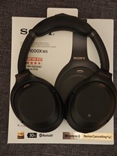 SONY WH-1000XM3 Bluetooth Over Ear Kopfhörer BT noise cancelling NC Schwarz