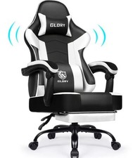 Gaming-Stuhl mit Fußstütze