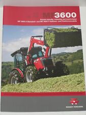 MASSEY FERGUSON MF3600 Traktoren Prospekt von 11/2011 ( MF 135 )