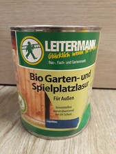 Leitermann Bio Garten- und Spielplatz-Lasur 0,75L Capriblau Holzlasur (S51