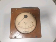 SIEMENS Holz Voltmeter