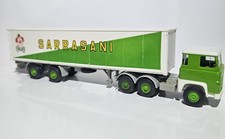 Wiking H0 1:87 MODELLAUTO LKW SCANIA 111 KOFFER SATTELZUG ZIRKUS SARRASANI GRÜN