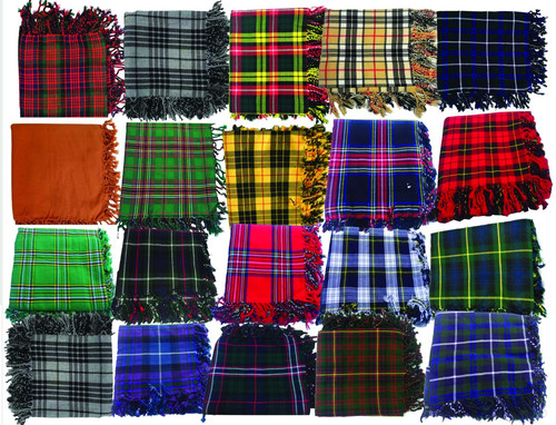 Scottish piper kilt fly plaids - piper,