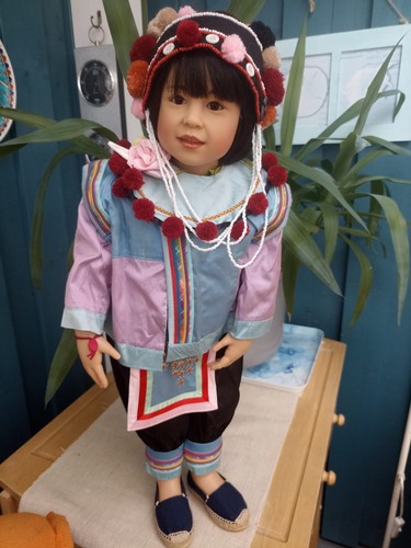 Künstlerpuppe rashanee - künstlerpuppe,