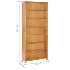 Bücherregal Massiv Holz Eiche