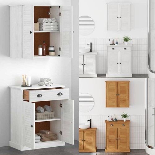 Badezimmerschrank - 2x,