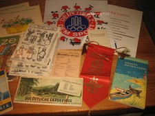 DDR Reiseziele Typofix ATZE NVA-Wimpel...