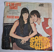 Sonny & Cher - It's The Little Things / Plastic Man