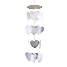 Muschelwindspiel "Herz" Liebe