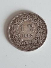Schweiz 1 Franken 1907 B