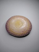 Bemalter Stein, Mandala, rosa, Geschenkidee, handbemalt, Dekoration, Unikat