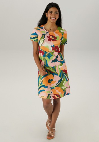 Sommerkleid farbenfrohes kleid - sommerkleid,