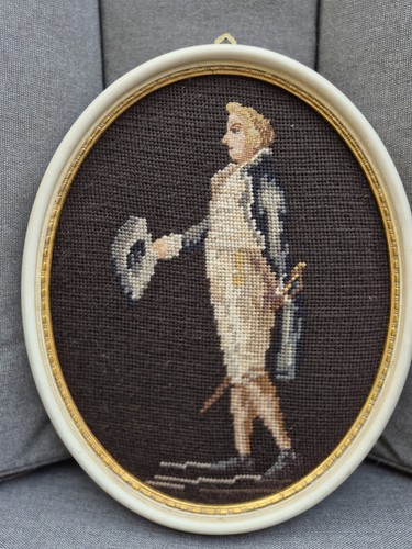 Vintage gobelin bild stickbild - vintage,